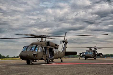 The Army Uh Black Hawk Helicopters From The Camp Nara Dvids