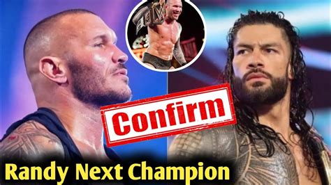 Randy Orton Will Dethrone Roman Reigns L Aj Styles Return Friday Night