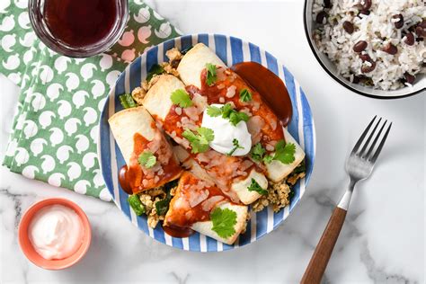 Sofritas Tofu Enchiladas Recipe Home Chef