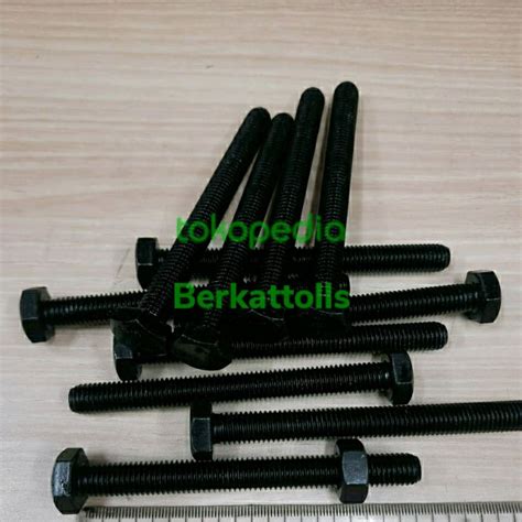 Jual Baut Mur Baja M X Grade Baut Hitam M Kunci Full