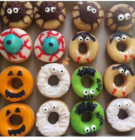 Halloween Donut Ideas By Petisweet Halloween Donuts