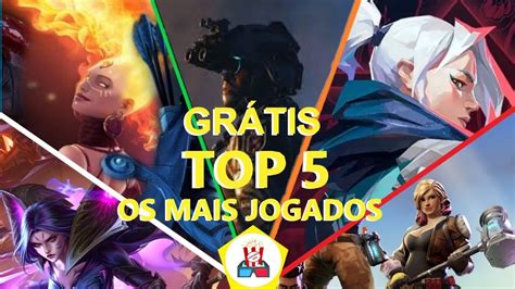 Top 5 Jogos Mais Jogados No Brasil Para Pc GrÁtis Youtube