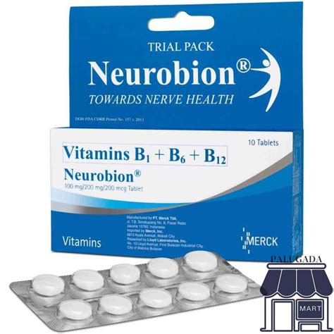 Original 1 Box Neurobion Vitamin B1 B6 B12 30 Tablets Supplement For Healthy Nerve Function