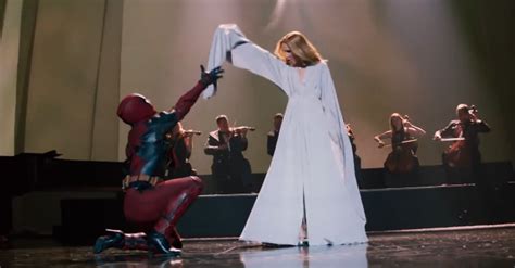 So It's Come to This: Watch Celine Dion sing 'Ashes' as Deadpool dances