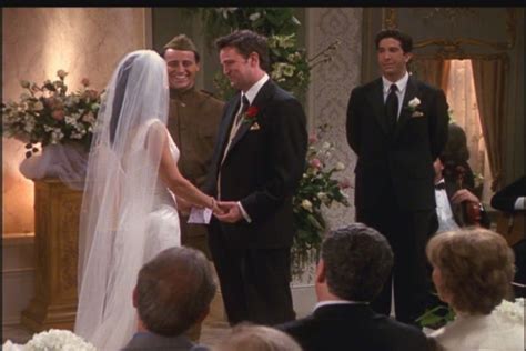 723 Tow Monica And Chandlers Wedding Chandler Bing Image 3094811