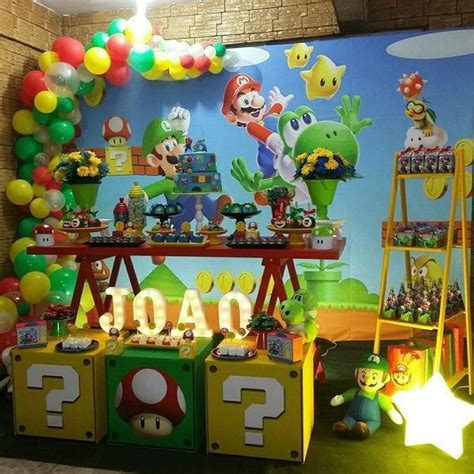 Decoración Fiesta Mario Bros Decoracion Para Fiestas