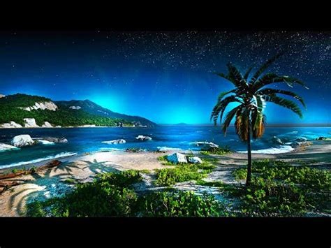 Tropical BEACH Relaxation Relaxing Ocean Sounds For Sleep YouTube