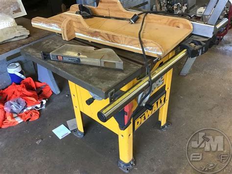 Dewalt Dw746 Table Saw Jeff Martin Auctioneers Inc