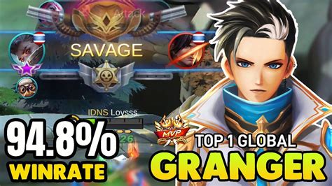 SAVAGE 94 8 WINRATE GRANGER BEST BUILD 2021 TOP 1 GLOBAL GRANGER