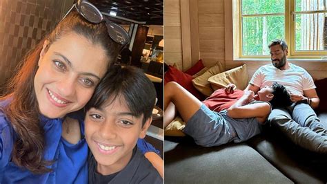 Kajol And Ajay Devgn Celebrate Their Son Yugs 13th Birthday