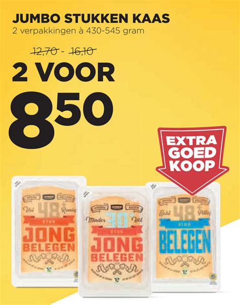 Stukken Kaas Gram Aanbieding Bij Jumbo