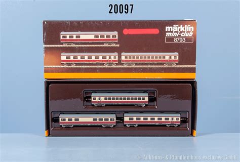 M Rklin Mini Club Spur Z Wagenset Mit Mittelwagen F R