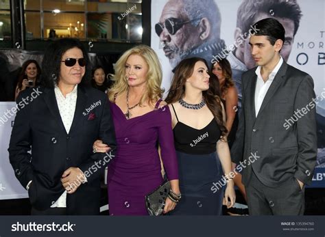 Gene Simmons Shannon Tweed Nick Simmons Stock Photo Edit Now 135394760