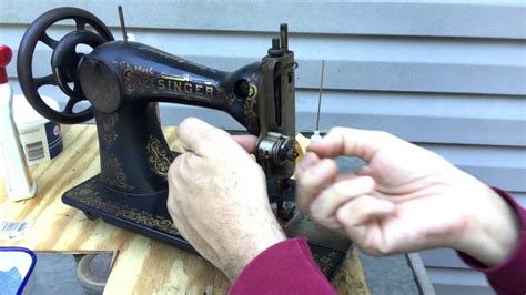 Singer 115 Treadle Sewing Machine Restoration Video 6 Youtube