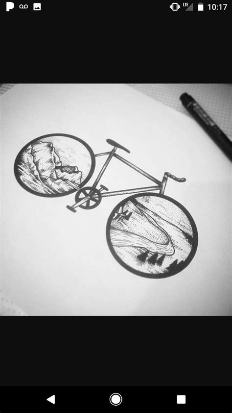 Pin by Melanie on bike tattoo | Bicycle tattoo, Bike tattoos, Cycling tattoo