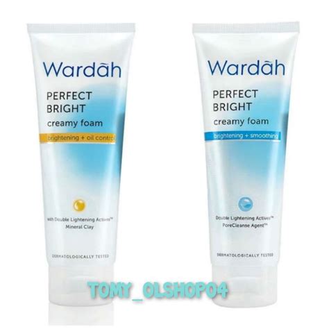 Jual Wardah Perfect Bright Creamy Foam Ml Shopee Indonesia