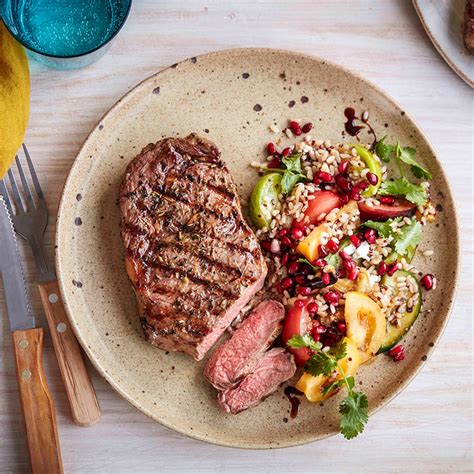 Scotch Fillet Steaks With A Simple Dried Oregano Rub Recipe