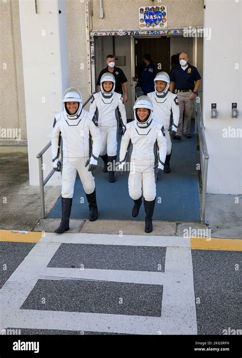 SpaceX Crew 5 Suit Up Walkout Rehearsal NASAs SpaceX Crew 5