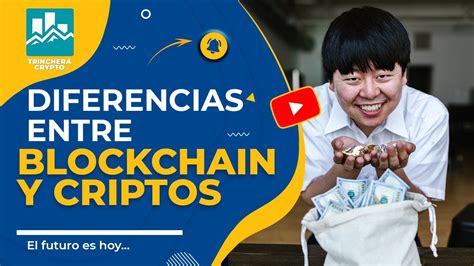 Diferencia Entre Blockchain Bitcoin Y Criptomonedas Youtube