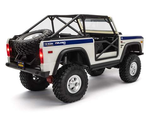 Axial SCX10 III Early Ford Bronco RTR 1 10 4WD Rock Crawler White