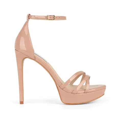 Sandália Plataforma Nude Rosa Lara Comprar Sandália Nude