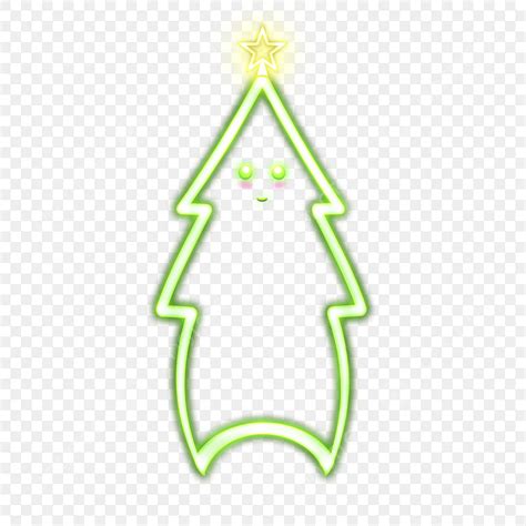 Neon Christmas Tree Hd Transparent Neon Christmas Tree Holiday Neon