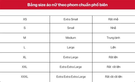 Bảng Size áo Nữ Mới Nhất 2022 Và Cách Chọn Size áo Chuẩn Nhất Reebok