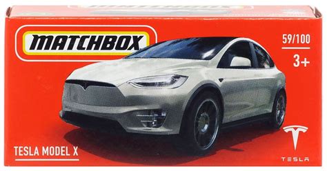 Mattel Matchbox Drive Your Adventure Tesla Model X Diecast Car Play ...