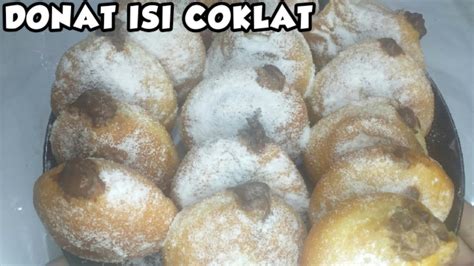 Resep Donat Isi Coklat Lumerr Youtube