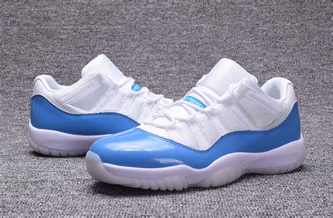 Nike Air Jordan Xi 11 Retro Low Men Shoes White Light Blue 528895 106