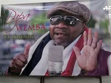 La Côte d Ivoire rend un dernier hommage à Papa Wemba Vidéo Dailymotion