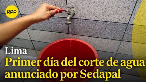 En el primer día del corte de agua la Contraloría presenta informe