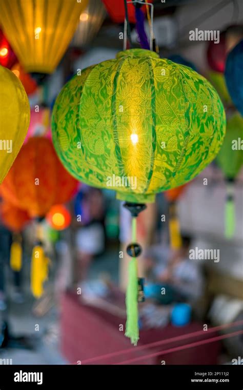 Traditional silk lanterns, Hoi An, Vietnam Stock Photo - Alamy