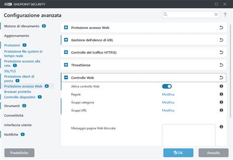 Controllo Web Eset Endpoint Security Guida Online Eset