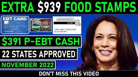 Extra Snap Ebt Food Stamp Is Coming In States P Ebt Cash