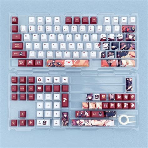 Mua Ph M Genshin Impact Hu Tao Keycap Cherry Profile Anime Pbt Dye