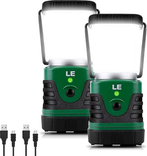 Le Lanterne Led Rechargeable Lampe Camping Puissante Lm Dimmable