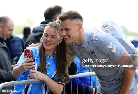 Coventry City Goalkeeper Ben Wilson Poses For A Photo Prior To The