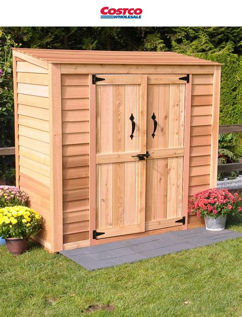 6 X 3 Cedar Garden Storage Shed Shed Storage Garden Storage Shed