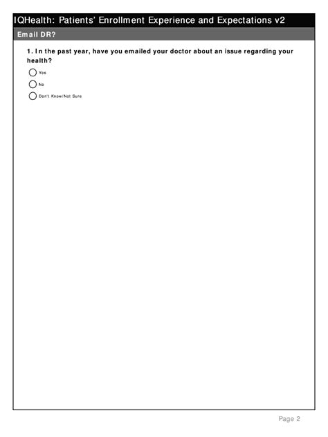 Fillable Online Healthit Ahrq Iqhealth Patient Enrollment Experience