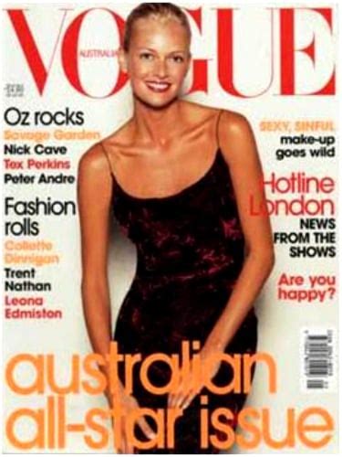 Sarah Murdoch covers Vogue for a record 11th time.