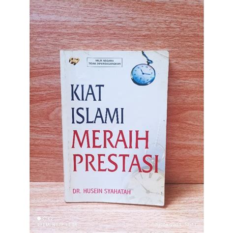 Jual Buku Kiat Islami Meraih Sukses By Dr Husein Syahatah Shopee