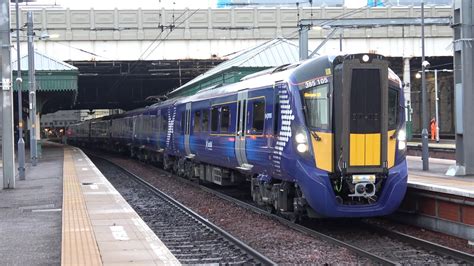 ScotRail 385105 And 385006 Departing Edinburgh Waverley YouTube