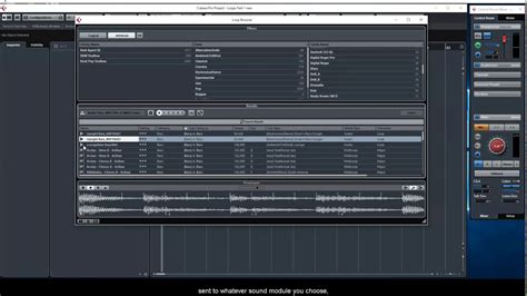 Cubase Tutorials Loops Part Set Up And Loop Browser Youtube