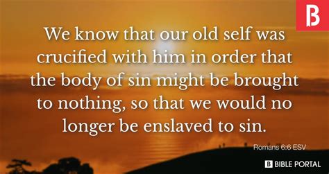 Romans 66 Esv Bible Scripture Image Bible Portal