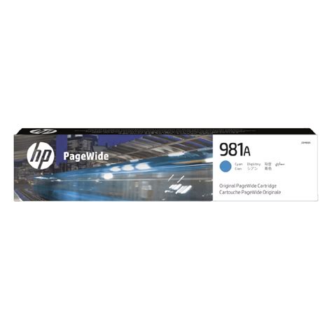 HP 981A Cyan Original PageWide Cartridge 6K J3M68A AB SHOP