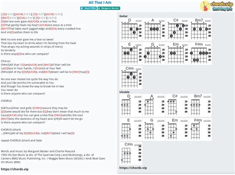 Chord: All That I Am - tab, song lyric, sheet, guitar, ukulele | chords.vip