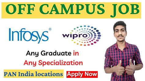 Infosys Off Campus Drive 2019 2020 2021 Batch Freshers Hiring Any