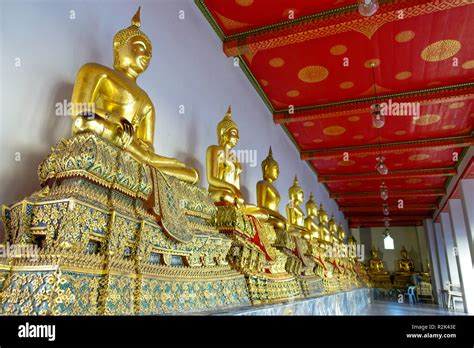 Wat Pho In Bangkok Thailand Stock Photo Alamy