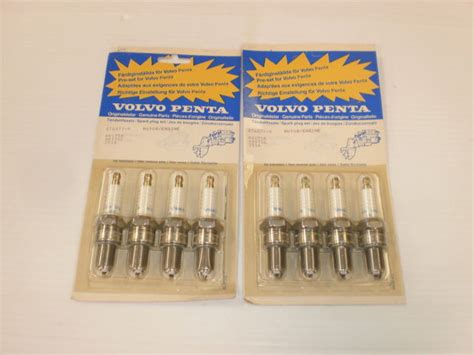 New Volvo Penta Set Of Spark Plugs Aq A Aq C A Ebay